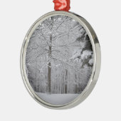 Bossen-Uitzicht Metalen Ornament (Links)
