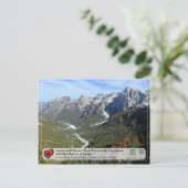 Bossen van beuken van de Oudheid en de Primeval -  Briefkaart (Staand voorkant)