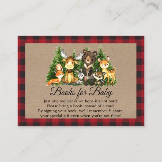 Bossen van bossen informatiekaartje (Voorkant)