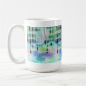 Bossen van de bomen koffiemok (Links)