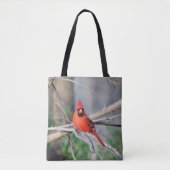Bossen van kardinale lente tote bag (Voorkant)