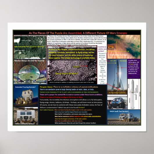 Bossen van Mar Poster (Voorkant)