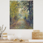 Bossen van Pierre-Auguste Renoir Poster (Keuken)