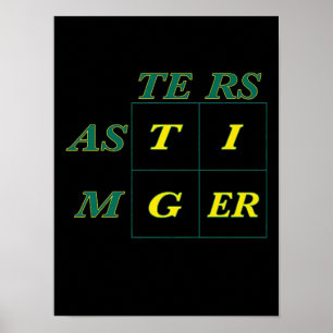 Bossen van tijgergeit poster