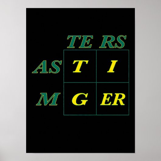 Bossen van tijgergeit poster (Voorkant)