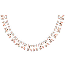 Bossen verjaardag gepersonaliseerd vlaggetjes