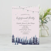 Bossen, Verloving van de Pijnbomen Kaart (Staand voorkant)