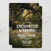 Bossen voor bijtende bosbomen kaart (Voorkant / Achterkant)