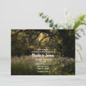 Bossen voor bijtende bosbomen kaart (Staand voorkant)