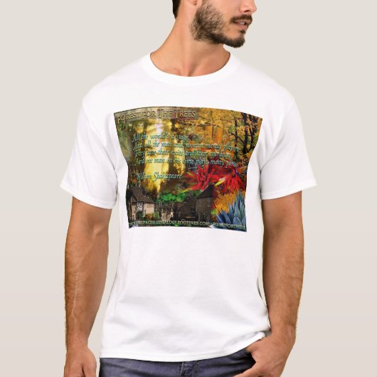 Bossen voor de bomen t-shirt (Voorkant)