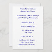 Bossen voor de Jubileum van de Trees Partij 30 Kaart (Achterkant)