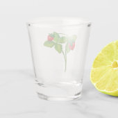 Bossen Wilde Aardbei Fragaria vesca Shot Glas (Achterkant)