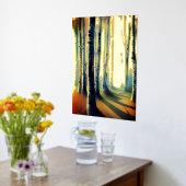 Bossenbos in daglicht folie afdrukken (Laag (Keuken))