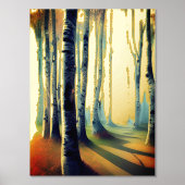 Bossenbos in daglicht folie afdrukken (Voorkant)