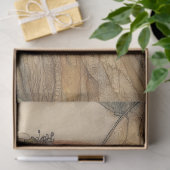  Bossenfee met Bloemenkroon Decoupage Tissuepapier (Geschenk)