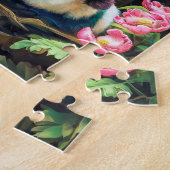 Bossenfee met zachte panda's legpuzzel (Zijkant)