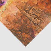 Bossenherfst 14 debetpapier voor de Waterverf Tissuepapier (Detail)