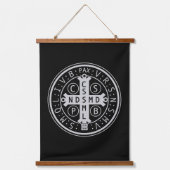 Bossenmedaille van de Benedictus Hangend Wandkleed (Voorkant)