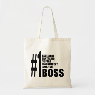 Bosses Birthdays Gifts : Nummer één bord Tote Bag