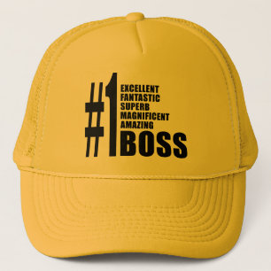 Bosses Birthdays Gifts : Nummer één bord Trucker Pet