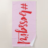 Bossgirl Strandlaken (Voorkant)