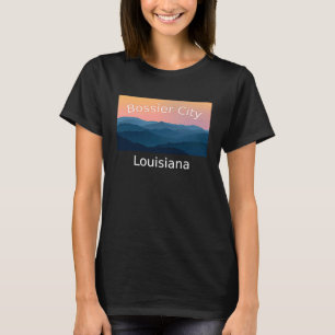 Bossier City Louisiana Mountain T-shirt