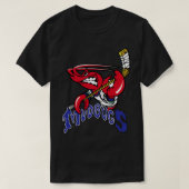 Bossier shopenbaarport mudbugs ijshockey klassieke t-shirt (Design voorkant)