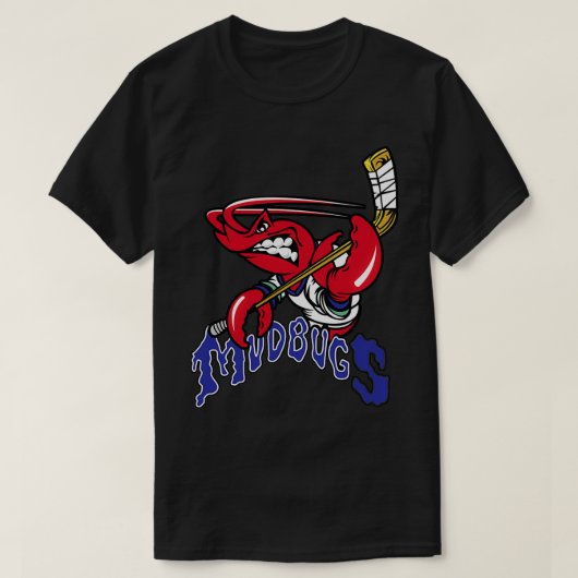 Bossier shopenbaarport mudbugs ijshockey klassieke t-shirt (Design voorkant)