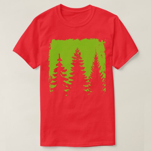 Bossilhouet 7 t-shirt (Design voorkant)