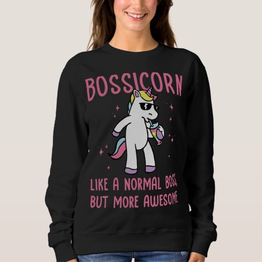 Bossimais als een normale boss, maar een Geweldige Trui (Voorkant)