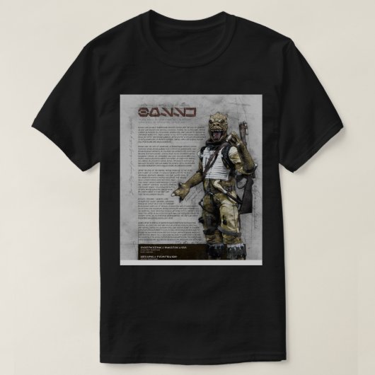 Bossk Bounty Hunter-serie T-shirt (Design voorkant)
