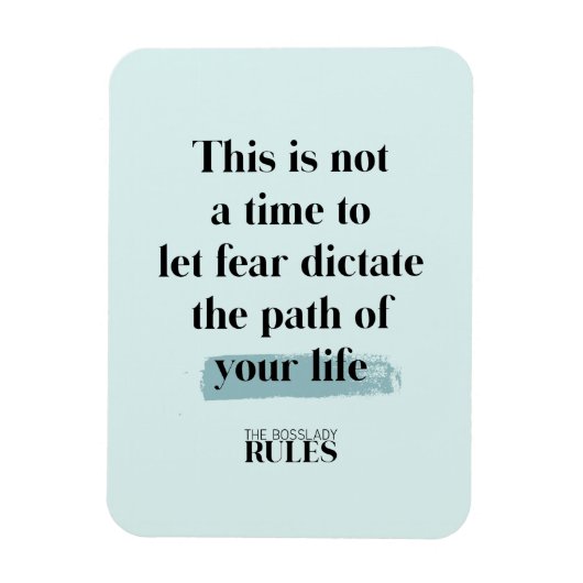 BossLady Rules Women Entrepreneurs Motivatie Magneet (Verticaal)
