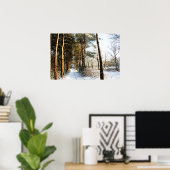 Bossneeuwscène, bogen1 poster (Thuiskantoor)