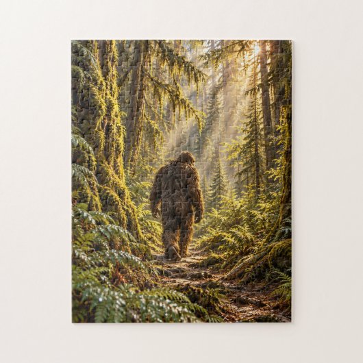Bosspaden Bigfoot Puzzel (Verticaal)