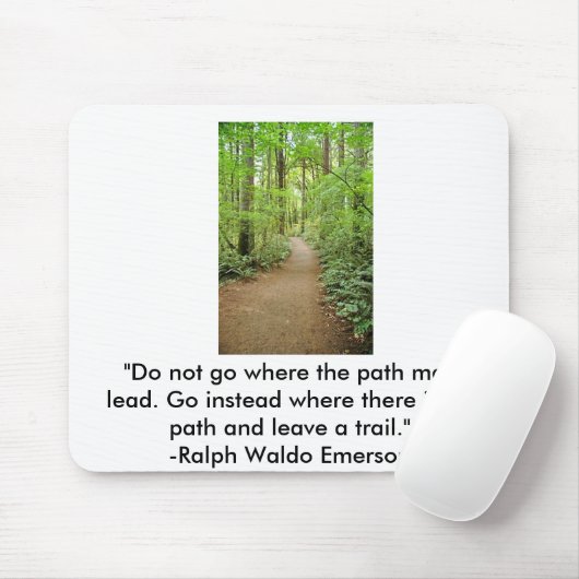 bosspoor, muismat (Met muis)