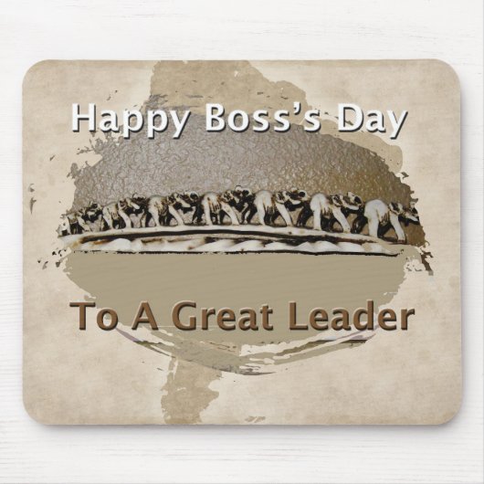 Boss's Day Gift Muismat (Voorkant)