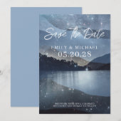 Bosstars van het bergmeer save the date (Voorkant / Achterkant)