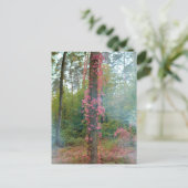 Bosstemming  - canvasprint briefkaart (Staand voorkant)