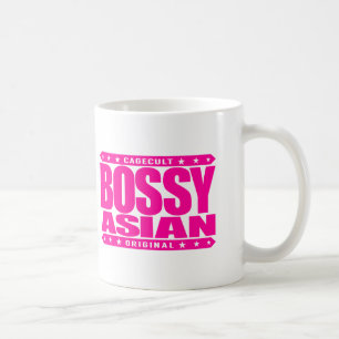 BOSSY ASIAN - Ik ben een trots dominante micromana Koffiemok