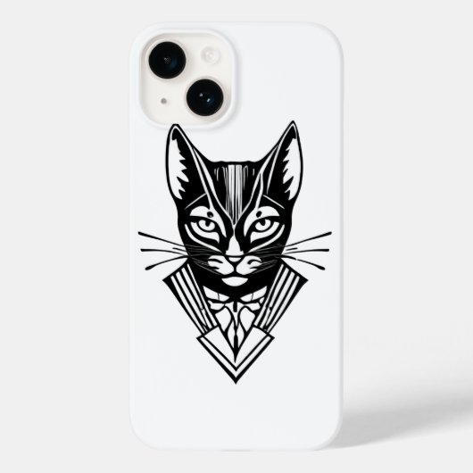 Bossy Cat-telefooncel Case-Mate iPhone Case (Achterkant)