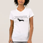 Bossy Dachshund Shirt  (Voorkant)