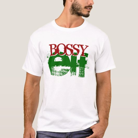 BOSSY elf T-shirt (Voorkant)