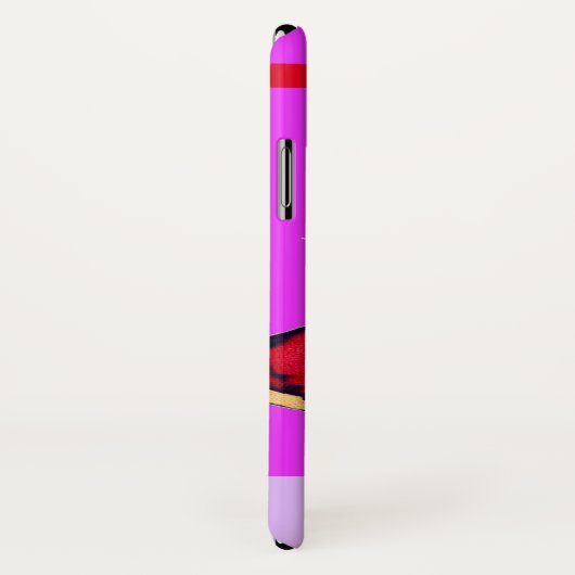 Bossy Gal Retro Magenta Case-Mate iPhone Case (Achterkant / rechts)