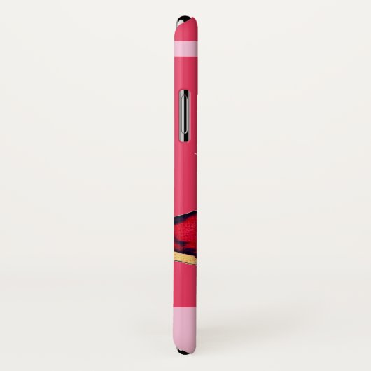 Bossy Gal Retro Pink Case-Mate iPhone Case (Achterkant / rechts)