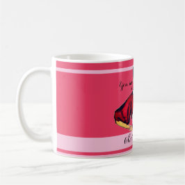 Bossy Gal Retro Pink Koffiemok