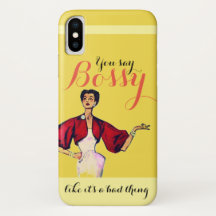 Bossy Gal Retro Yellow