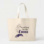 Bossy Grote Tote Bag (Voorkant)
