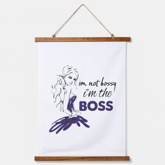 Bossy Hangend Wandkleed (Voorkant)