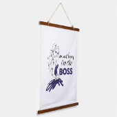 Bossy Hangend Wandkleed (Gebogen)