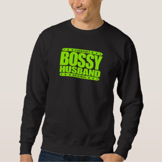 BOSSY HUSBAND - Man Cave Dweller en Beer Drinker Trui
